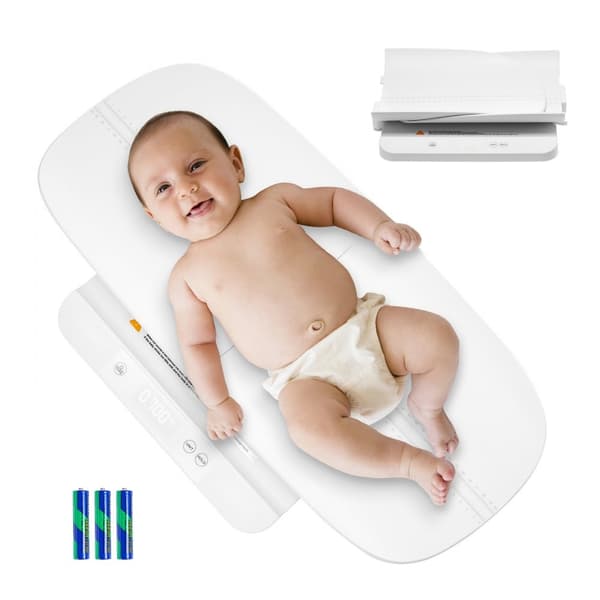 Spädbarnsvåg Babyvåg, med Hold & Tare-funktion, 5 Mätvärdesenheter, Maxkapacitet 66 LBS