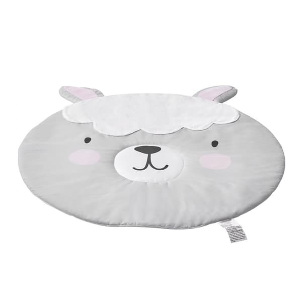 Baby Play Gym Matta, Tummy Time Aktivitetsmatta, 5 Sensoriska Leksaker, 99cm x 83cm