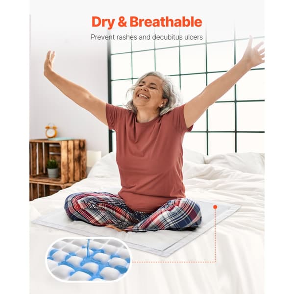 Engångsunderlägg 21x36, Inkontinensdynor 48-pack, Sängvätningsunderlägg, Superabsorberande och Hygieniskt