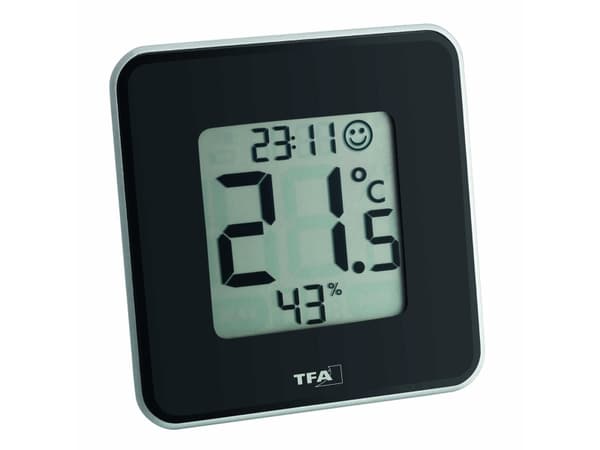 TFA-Dostmann Style, Digitaalinen, Neliö, CR2032, 105 mm, 41 mm, 105 mm