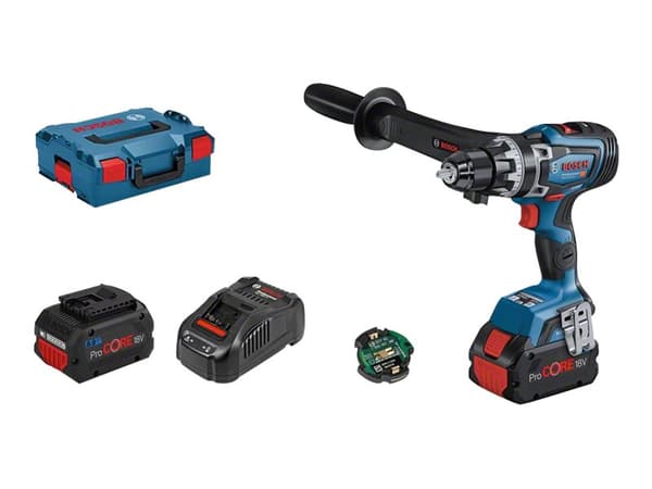 Bosch BORE-/SCHREMASKINE GSR 18V-150C 2X8PC LB