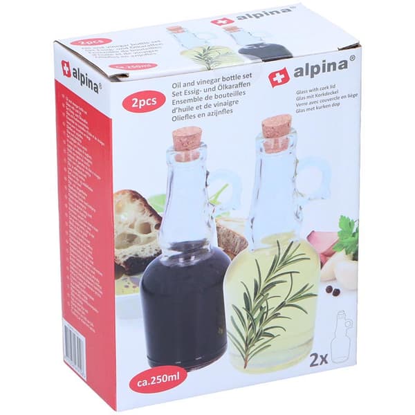Alpina-Glasflaskemedproptilolie/eddike250ml2stk.