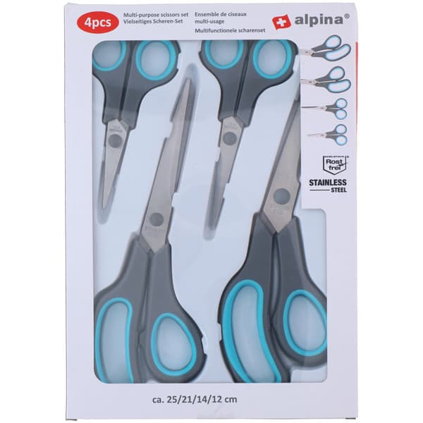Alpina-saksisarja4kpl.