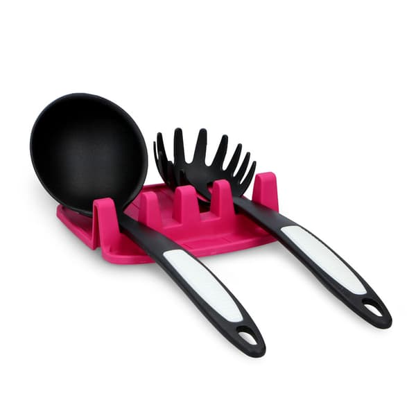 Alpina-Skedhållare/köksredskapshållare2st(rosa)