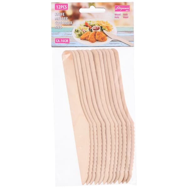CuisineElegance-Engångsknivariträ12st.
