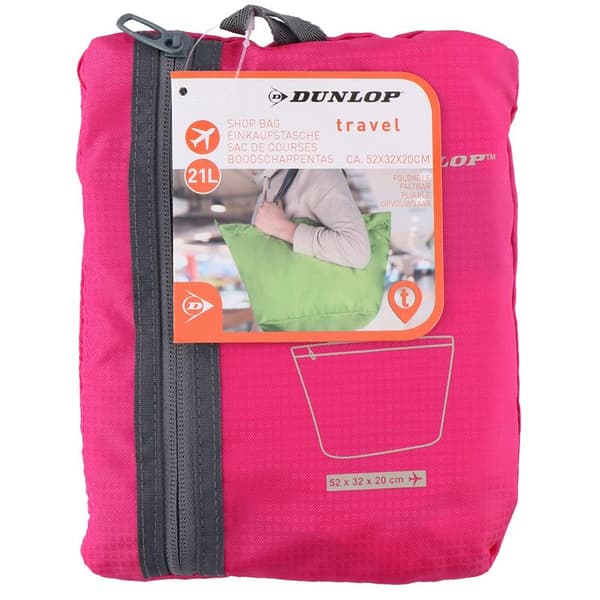 Dunlop-hopfällbarshoppingväska(rosa)
