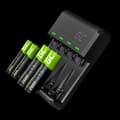 Pikkukuva 2 / 2: Green Cell GC VitalCharger Ni-MH AA and AAA battery charger with Micro USB and USB-C port