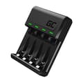 Pikkukuva 1 / 2: Green Cell GC VitalCharger Ni-MH AA and AAA battery charger with Micro USB and USB-C port