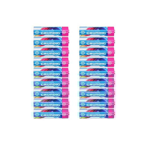 Grundig - Set of alkaline batteries AA / LR6 1.5V 18 pcs.