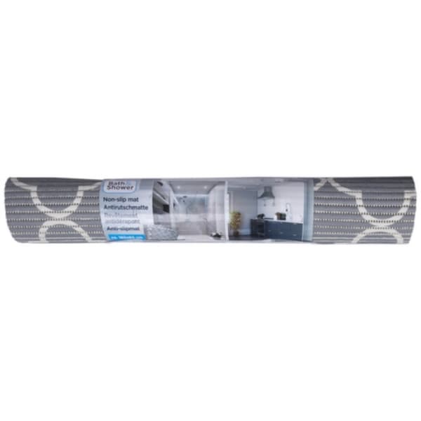 Skridsikkermåtte65x180cmMarokkanskkløver(grå)