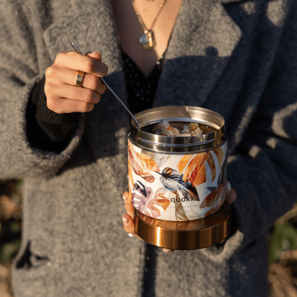 Quokka Whim - Stainless Steel Food Jar 600 ml (Autumn)