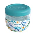 Miniatyrbillede 1 af 2: Quokka Bubble Food Jar - Plastic food container / lunchbox 770 ml (Watercolor Leaves)