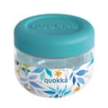 Pikkukuva 1 / 2: QuokkaBubbleFoodJar-Muovinenruokasäiliö/lounasrasia500ml(akvarellilehtiä)