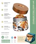 Miniatyrbild 2 av 2: Quokka Whim - Stainless Steel Food Jar 360 ml (Tropical)