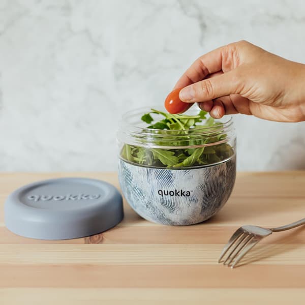QuokkaBubbleFoodJar-Plastmatbehållare/matlåda770ml(Zen)