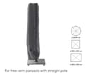 Miniatyrbilde 1 av 2: Aerocover Parasol Cover 292 x 60-65 cm