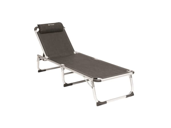 Outwell 410111, Campingstol, 120 kg, 5,4 kg, Sort, Grå, Polyester, Polyvinylklorid (PVC)