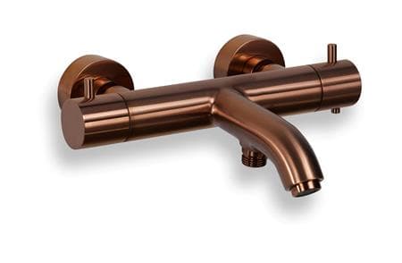 BLUE LABEL Kar & brus termostatarmatur - børstet bronze