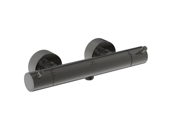 IDEAL STANDARD Ceratherm T125 - termostatarmatur 304x115x74 mm i magnetic grey - Termostatfunktion, Vand og energibesparelser, Sikkerhedsstop, PVD