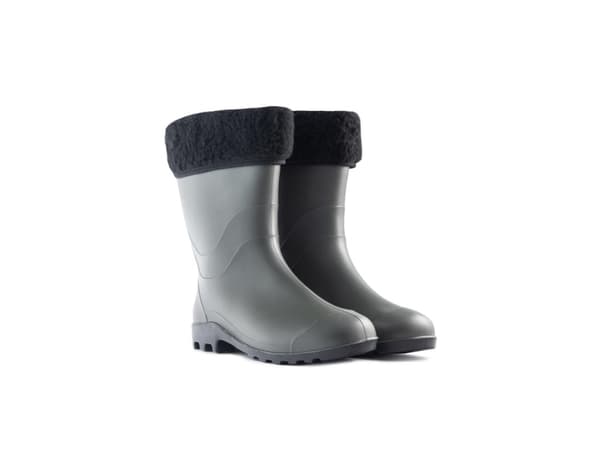 QUILTED MEN`S RUBBER BOOTS (42 SIZE)