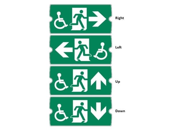 HANDICAP HÄTÄVALO WAYOUT IP65 - 4 kpl.