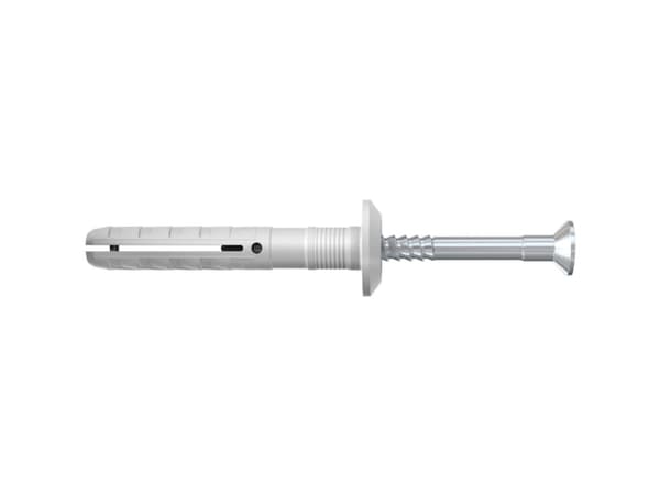 Fischer 15903, Skrue- og veggpluggsett, Murstein, Betong, Pozidriv, PZ3, 40 mm, 8 mm