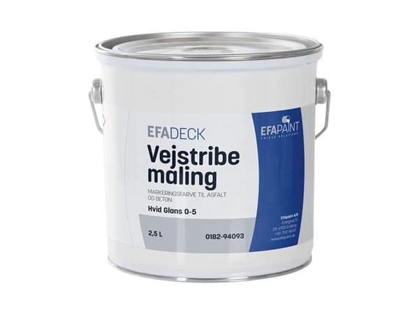 Vejstribemaling 2,5l gul