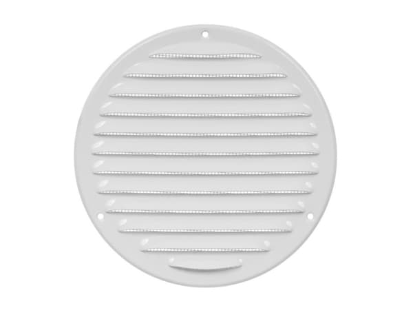 GRILLE METAL D160, WHITE