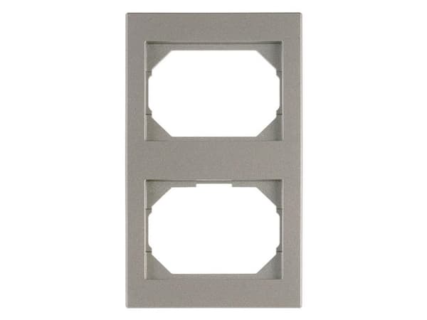 FRAME VILMA XP500 2-GANG V MET