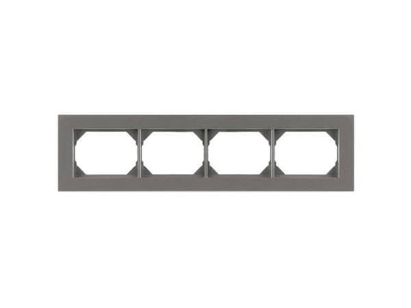 FRAME VILMA XP500 4-GANG MET