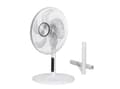 Pikkukuva 2 / 3: Trisa Vario Fan, Kotitaloustuuletin lavoilla, Valkoinen, Lattia, Taulukko, 60 dB, 45 cm, 60°