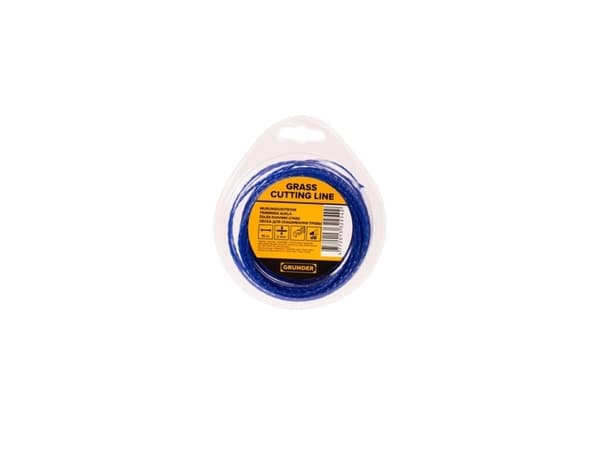 Grunder Trimmer Line 2.0Mm 15M Square Twist Eco