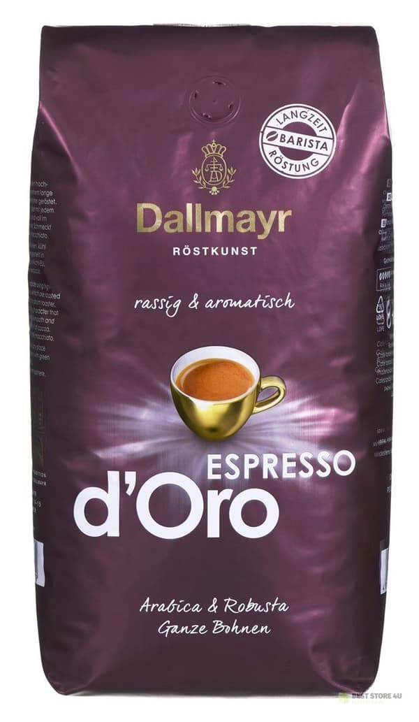 DALLMAYR ESPRESSO D'ORO KAFFEBÖNOR 1000 G