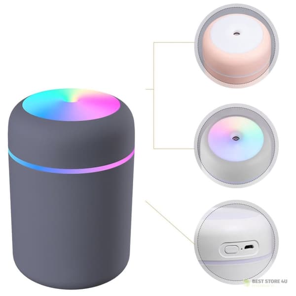 AG354I Luftfugter diffuser LED grå