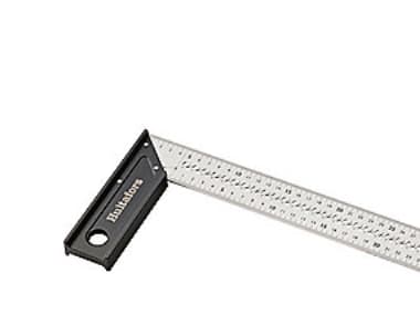 HULTAFORS Robust præcisionsvinkel 30cm med pulverlakeret aluminiumsanslag og klinge i rustfrit stål