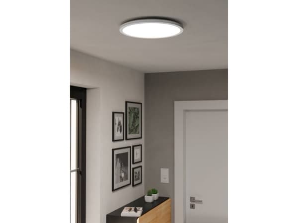 EGLO ROVITO-Z LOFT Ø390 RGB/CCT 21W 2625LM M/FJERNB. IP44 HVID