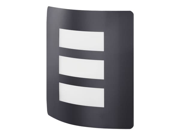 EGLO RASCINO-E UDE VÆG L235 E27 IP44 SORT
