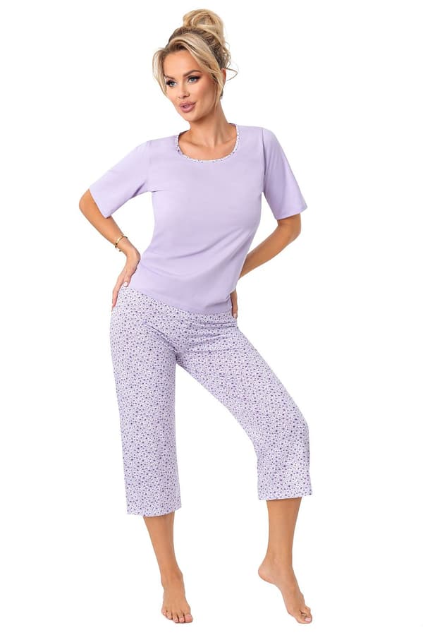 Pyjama model 210986 Donna violet XL