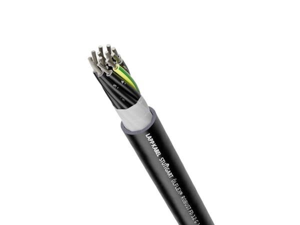 LAPP 26531/100 Slæbekædekabel ÖLFLEX® FD ROBUST 4 G 2.5 mm² Sort 100 m