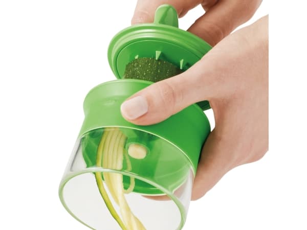 OXO 11151300V1, Pyörivä raastin, Vihreä, Läpikuultava, Ruostumaton teräs, 1 kpl