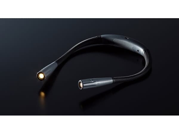 WEDO LED läslampa LOOPLIGHT, laddningsbar, svart/grå Ingångsspänning: DC5V/1A, batterikapacitet: 800 mAh, - 1 st (254 22101)