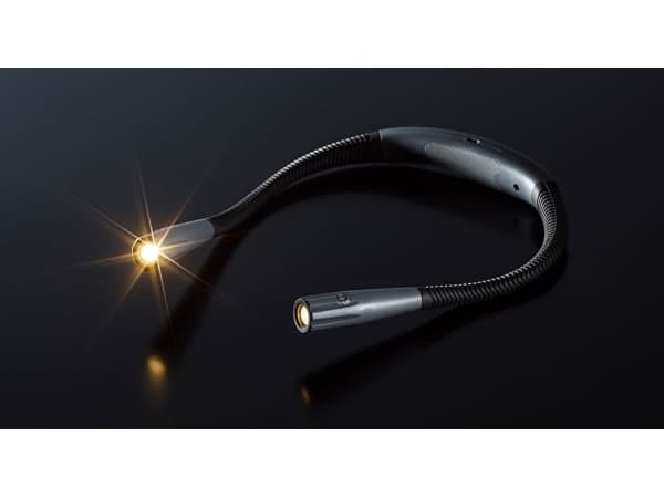 WEDO LED läslampa LOOPLIGHT, laddningsbar, svart/grå Ingångsspänning: DC5V/1A, batterikapacitet: 800 mAh, - 1 st (254 22101)