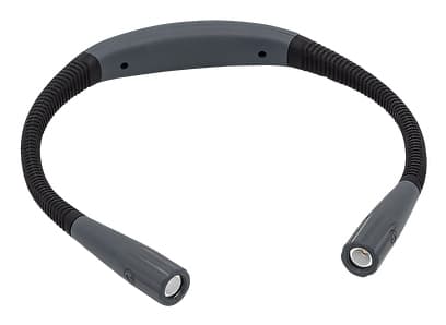 WEDO LED läslampa LOOPLIGHT, laddningsbar, svart/grå Ingångsspänning: DC5V/1A, batterikapacitet: 800 mAh, - 1 st (254 22101) Svart