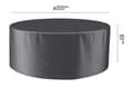 Miniatyrbilde 1 av 2: Aerocover Dinin Cover Ø200 x 85 cm