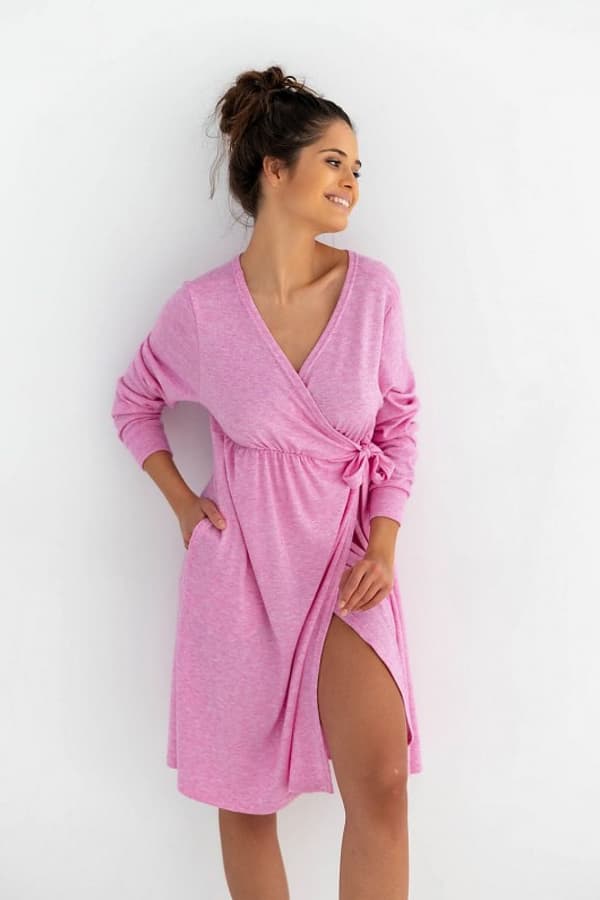 Bathrobe model 168854 Sensis pink S/M