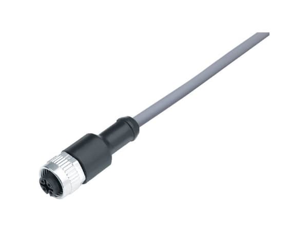 pärm 77 3430 0000 20712-0500-20 Sensor, ställdonskontakt, Anslutning, rak 5 m Polnummer (RJ): 12 1 st