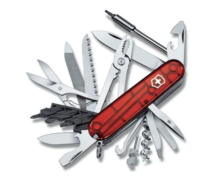 Victorinox CyberTool 41, Fällkniv av slipjoint-modell, Kniv med flera verktyg