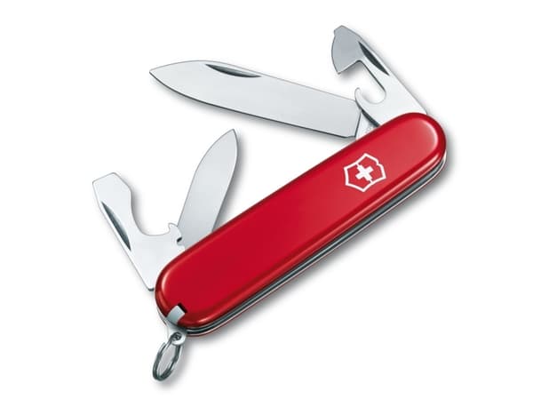 Victorinox Recruit, Fällkniv av slipjoint-modell, Kniv med flera verktyg, 14 mm