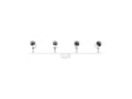 Miniatyrbild 3 av 3: Okko Spot Light Safi 4Xgu10 White
