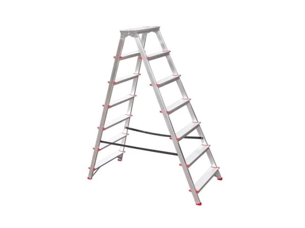 Haushalt 2-Sided Aluminium Folding Stairs 7-Step